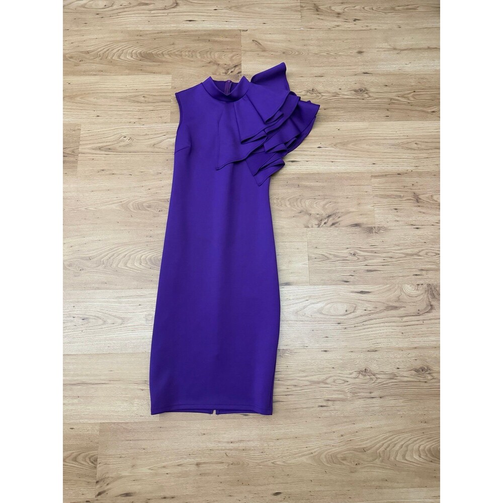 Purple One Shoulder Dress